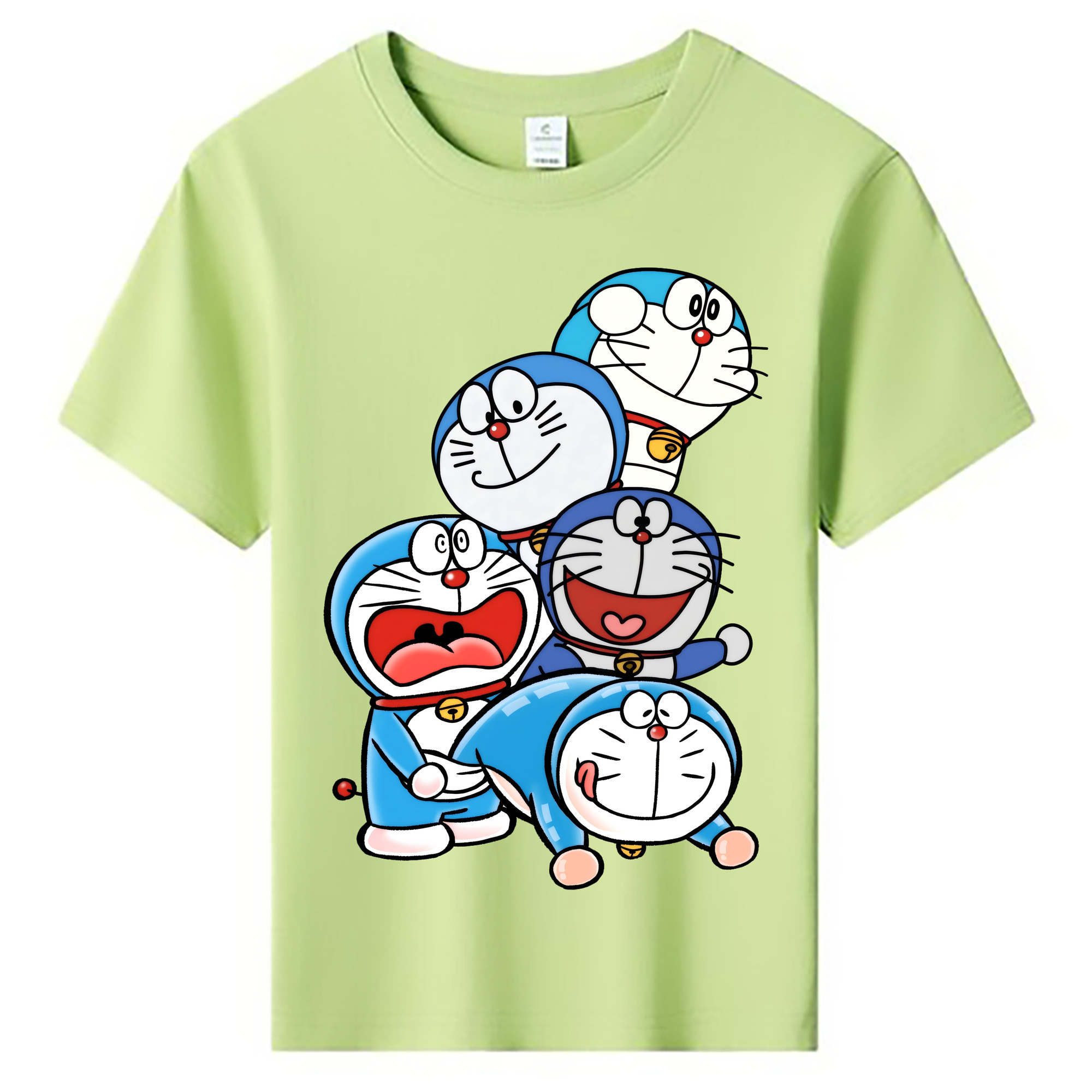 （画像用） ドラえもん Doraemon 綿100％キッズTシャツ（フロントプリント）